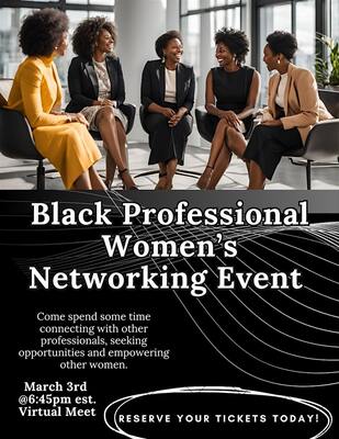 Black Professional Women's Networking Event